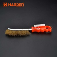 Professional Design Hand Wire Brush 225mm Plastic Handle Copper Wire Brush